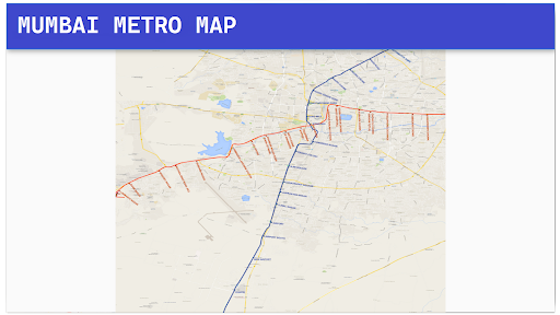 Mumbai Metro App Screen 3