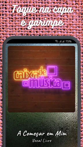 Android application Garimpo Gospel: Web rádio screenshort