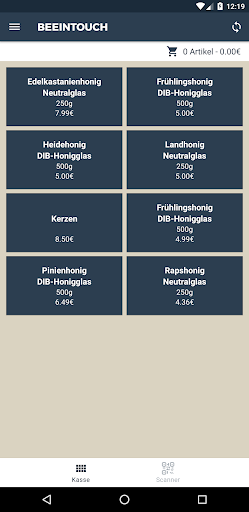 BeeInTouch - Lager Screen 2