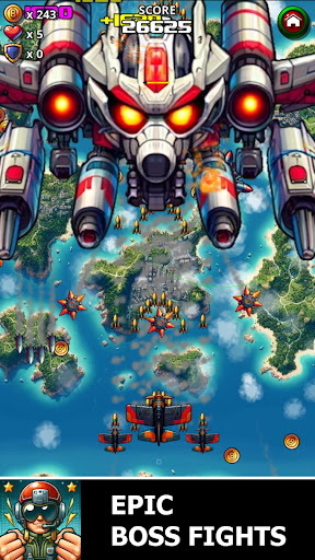 Android application Aircraft Wargame 5 screenshort