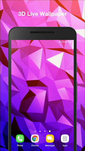 Android application Depth 3d Live Wallpaper screenshort
