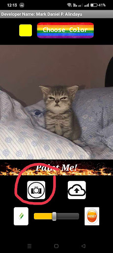 Android application Paint Me! screenshort