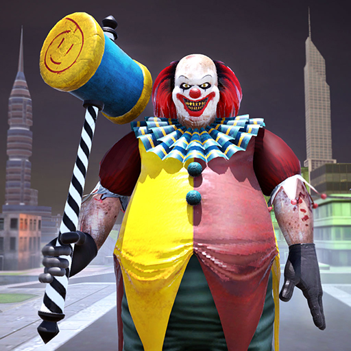 Scary Clown Horror Games 3D Logo