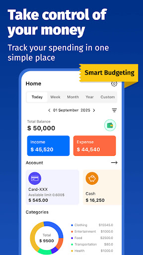 Money Manager - Budget Tracker screenshot 9