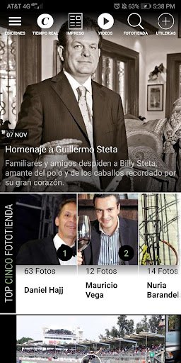 Android application Club REFORMA screenshort