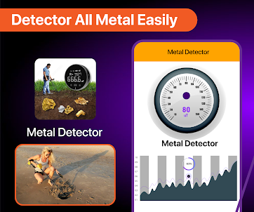 Gold & Metal Detector, Scanner