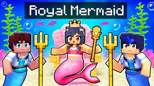 Cute Mermaid Skin Mod For MCPE