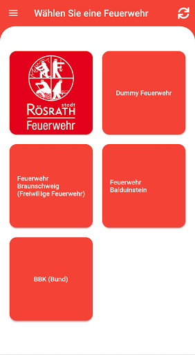 Android application Fahrzeugkunde screenshort