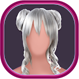 Grey Ombre Hair Salon Camera icon
