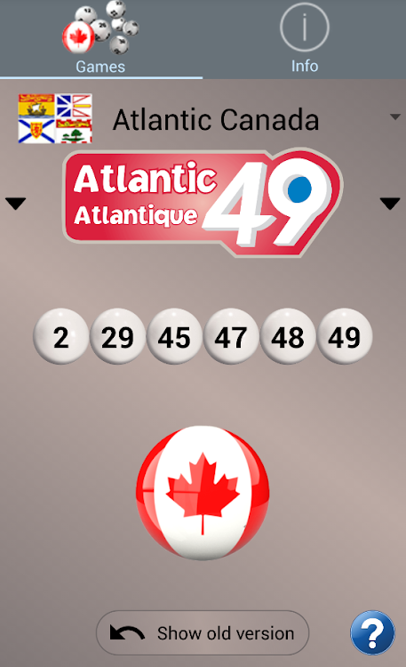 Lotto Canada Pro: Algorithm - 4 - (Android)