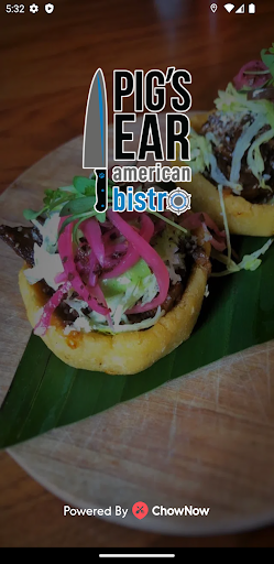 Android application Pig's Ear American Bistro screenshort