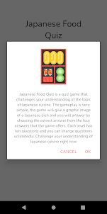 Japanese Food Quiz