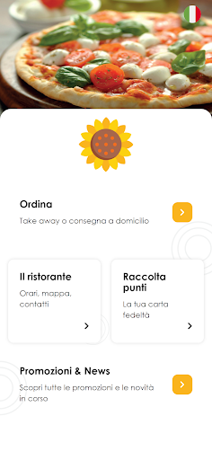 Android application Pizzeria al Girasole screenshort