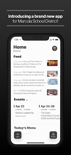 Android application Marcola School District 79 screenshort