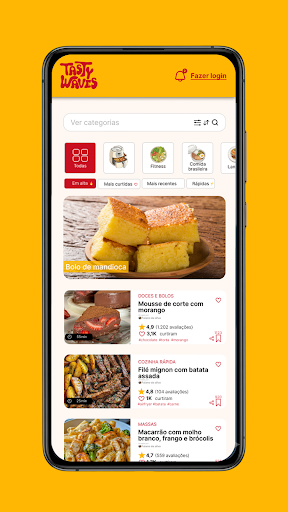 Tasty Waves - Receitas screenshot 1