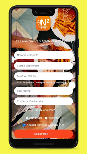 Android application Neiva Compra screenshort