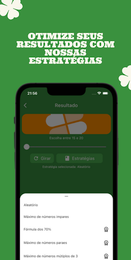 Android application Lottery number generator screenshort