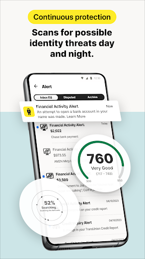 Screenshot of LifeLock Identity by Norton