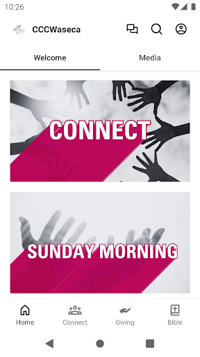Android application Christ Community Church Waseca screenshort