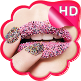 Sugar Lips Live Wallpaper HD icon