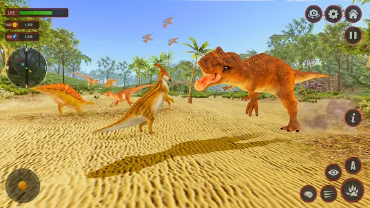 Дикий мир динозавров юрского