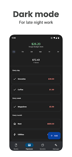 Rough Budget Mate - I&E Mng. screenshot 6