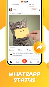 Helo Funny Video, WhatsApp Status v3.1.1.02 Apk (Latest Version/Unlock) Free For Android 3