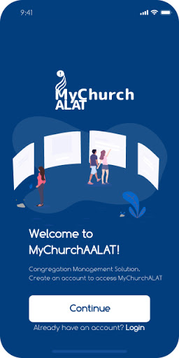 Android application ChurchAlat screenshort