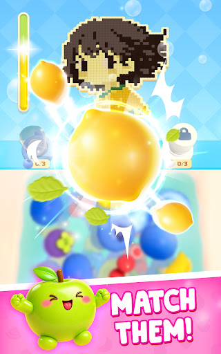 Juicy Blast - 3D Match & Music screenshot