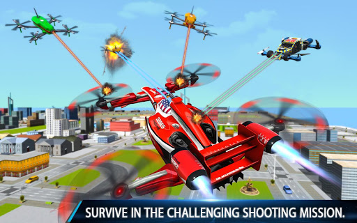 Flying Formula Car Racing Game screenshot 17