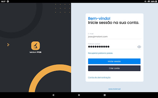 Moloni POS Screen 3