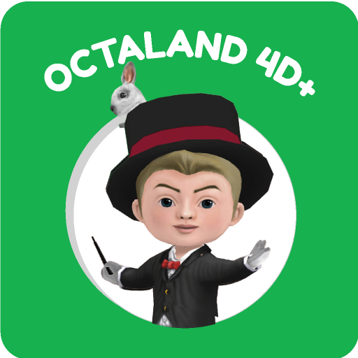 Octaland 4D+ logo