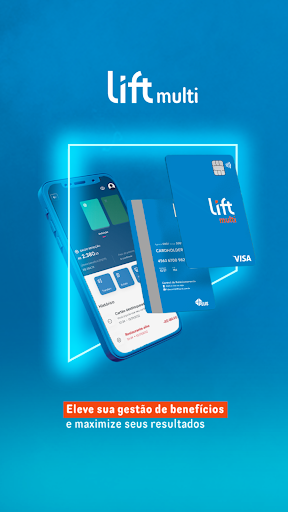 Android application Lift Multibenefícios screenshort