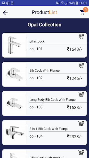 Orio Bath Fittings Screen 3