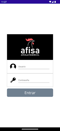 Android application Registros Afisa screenshort