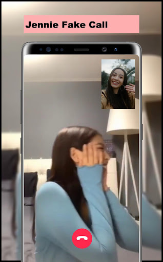 Jennie Fake Call Screen 3