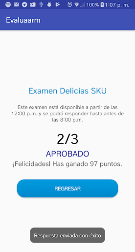 Evaluaarm Screen 2