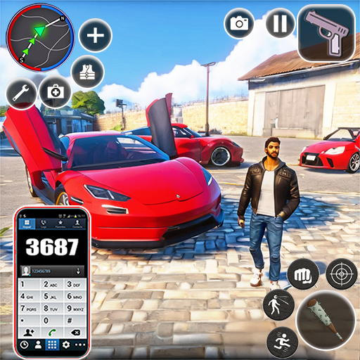 Modern Car Driving School 3D logo