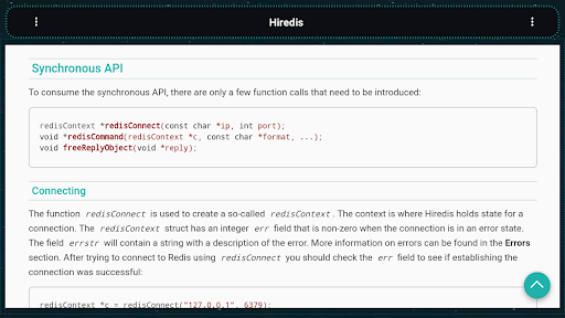 Screenshot of C Libraries and Compiler