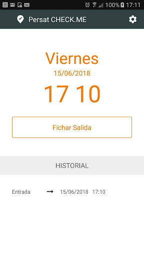 Android application Persat Check Me screenshort