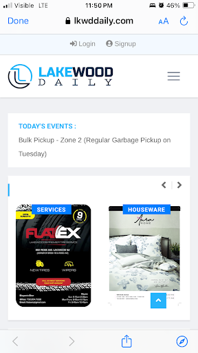 Lakewood Daily Screen 2