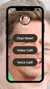 Brad Pitt Fake Video Call Chat