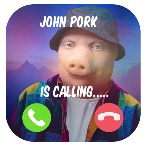 Atenderia essa chamada😰? (imagem gerada por IA) #johnpork #porkjohn