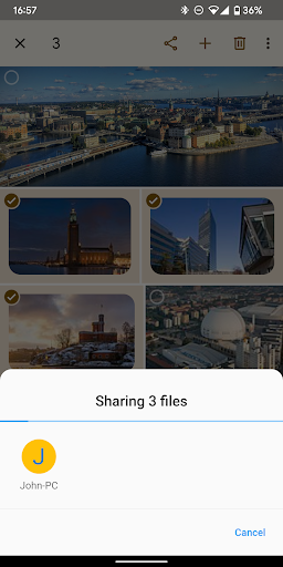 Dropper - File transfer to PC Screen 3