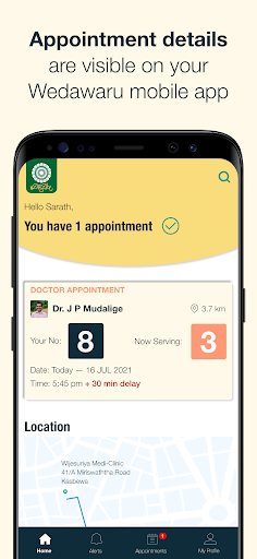 Android application Wedawaru screenshort