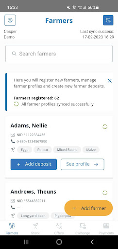 Farm2Go Screen 2