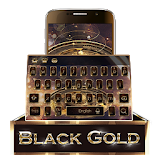 Black Gold Keyboard Theme icon