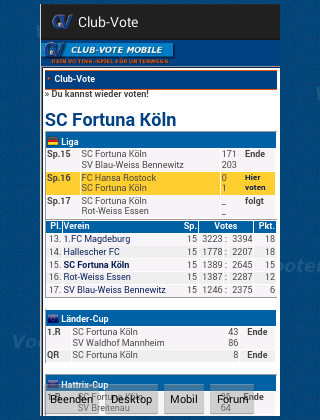 Club-Vote Screen 3