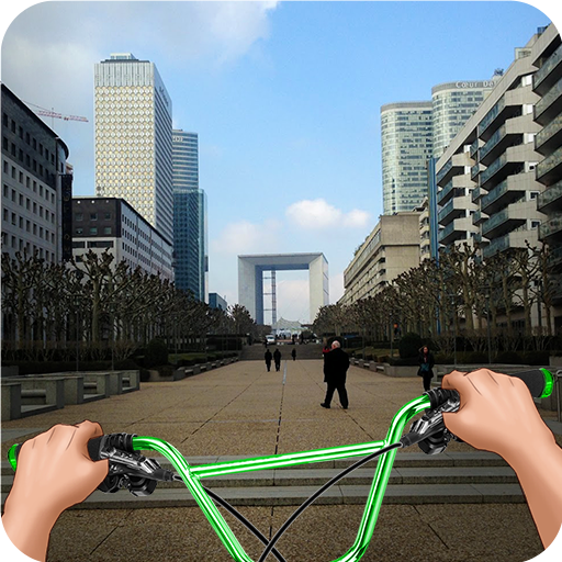 Drive BMX in City Simulator