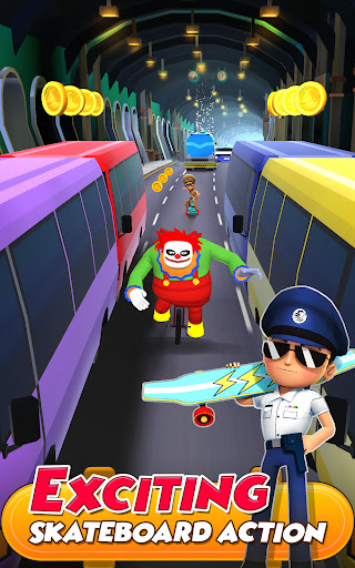 Little Singham Super Skater - Action - games